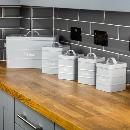 Vintage Metal Sugar Canister