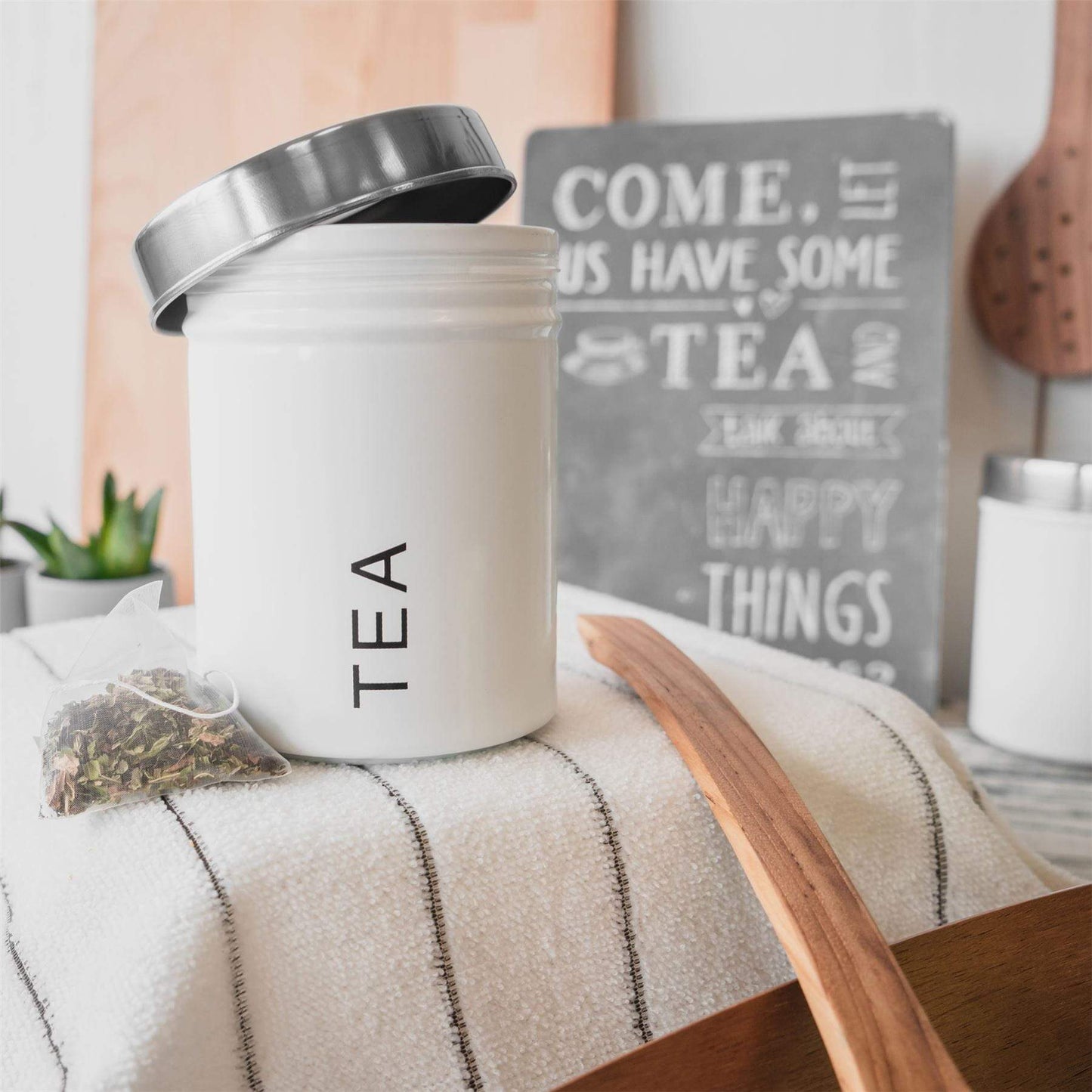 Metal Tea Canister