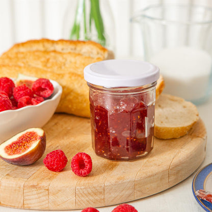 150ml Glass Jam Jars with Lids - Pack of 6