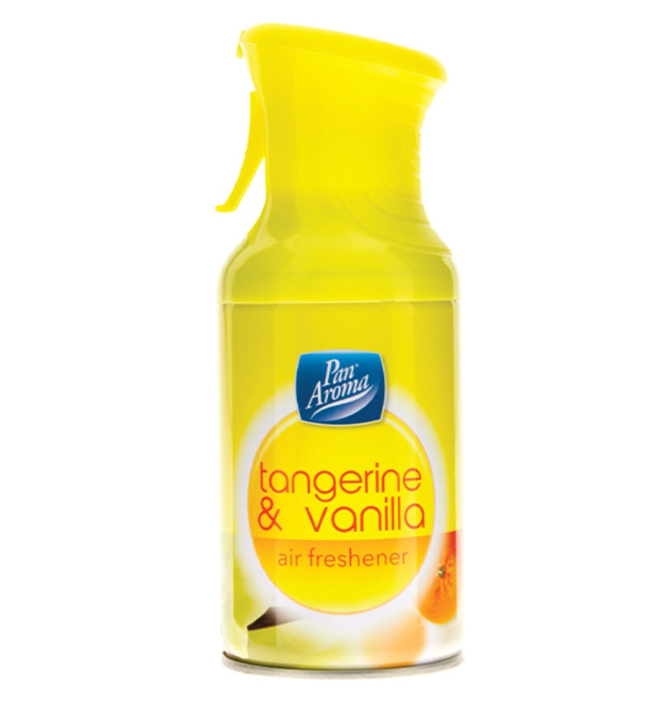 Dry spray air freshener - tangerine & vanilla
