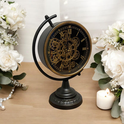 43CM GLOBE CLOCK