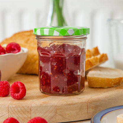 150ml Glass Jam Jars with Lids - Pack of 6