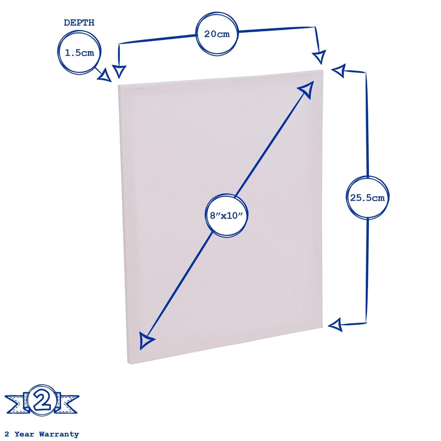 8" x 10" Stretched Canvas