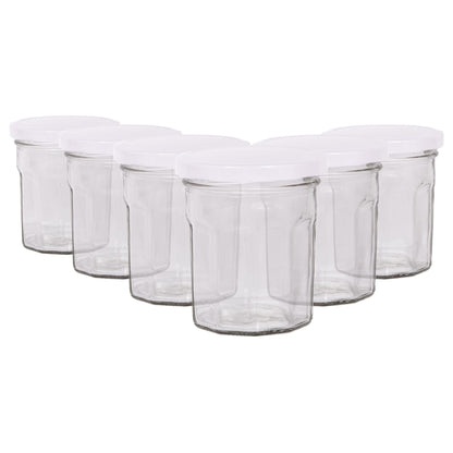 150ml Glass Jam Jars with Lids - Pack of 6