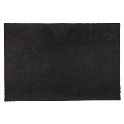 60cm x 40cm Brown Paw Embossed Coir Door Mat