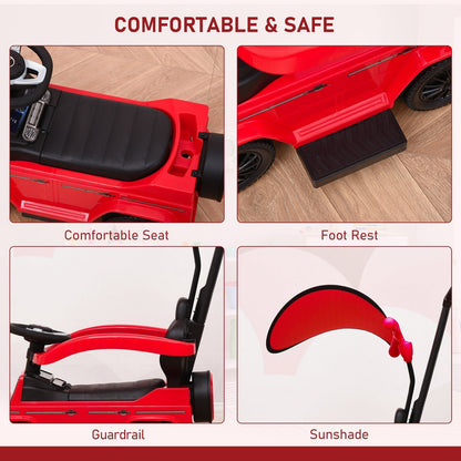 Benz G350 Ride-On Push Along Car Sliding Walker Floor Slider Stroller Toddler Vehicle