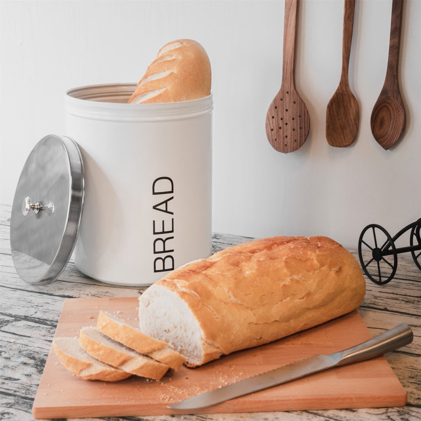 Metal Bread Bin