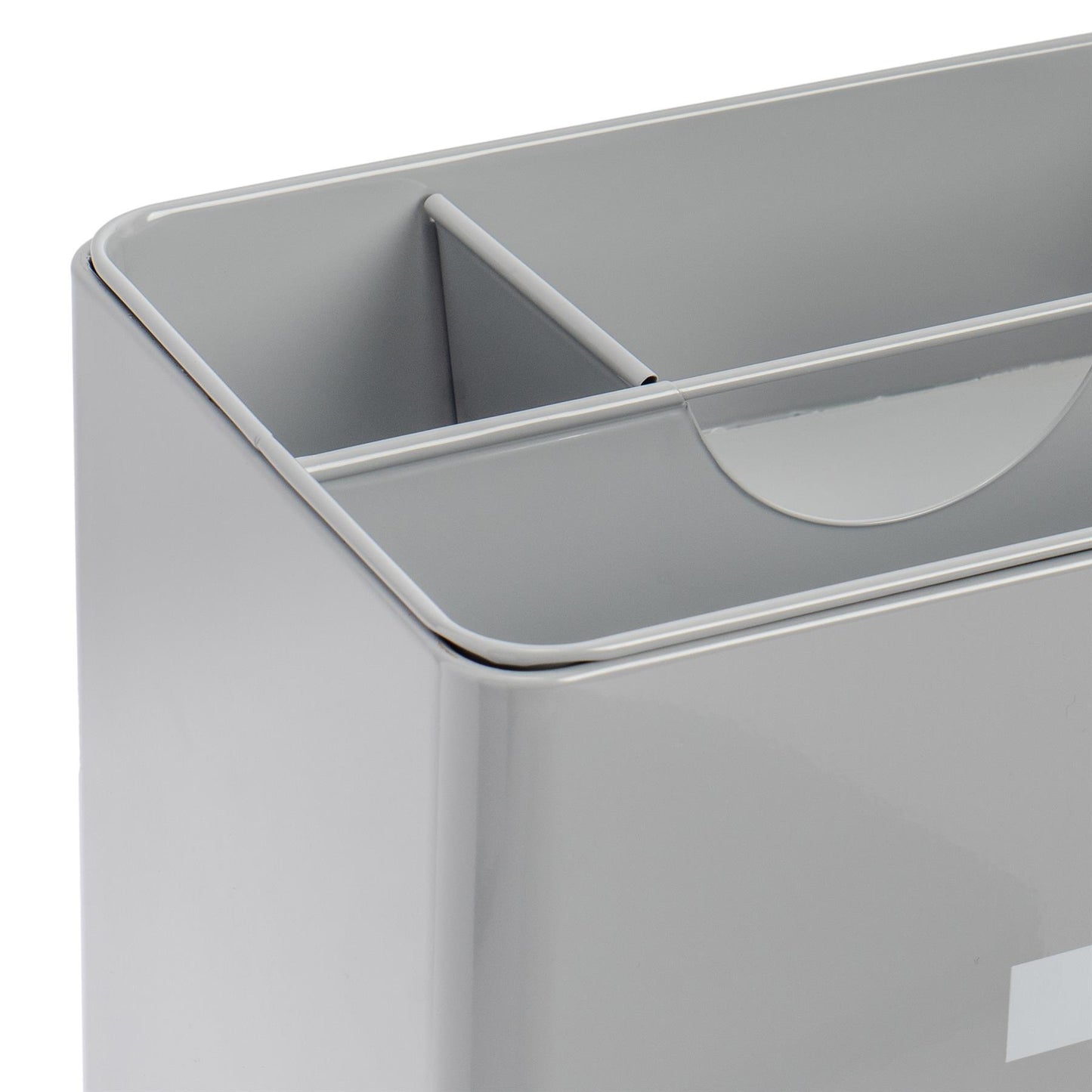 Large Grey Vintage First Aid Tin