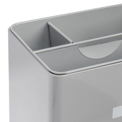 Large Grey Vintage First Aid Tin