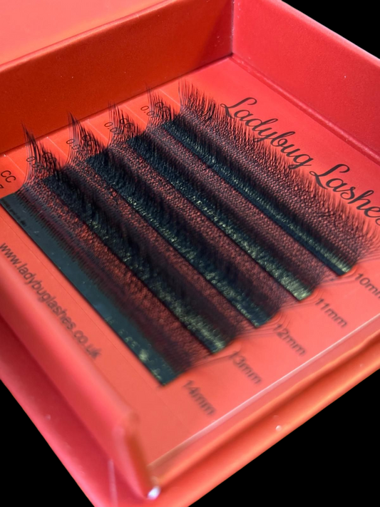 Fairy Lashes Sample Tray – Mixed Lengths 10-14mm