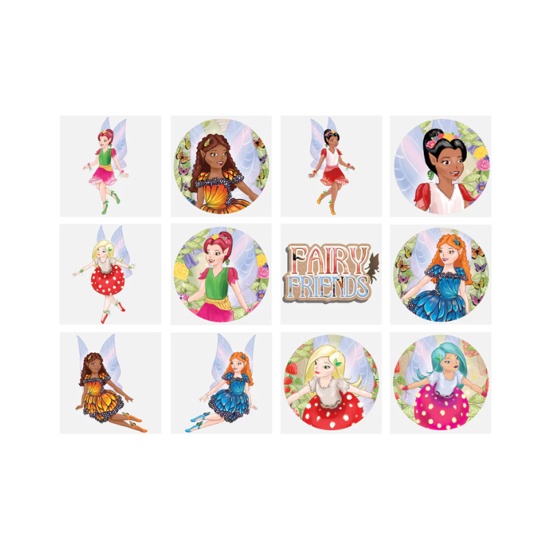 Wholesale Fun Mini Fairy Tattoos - (CDU of 96)
