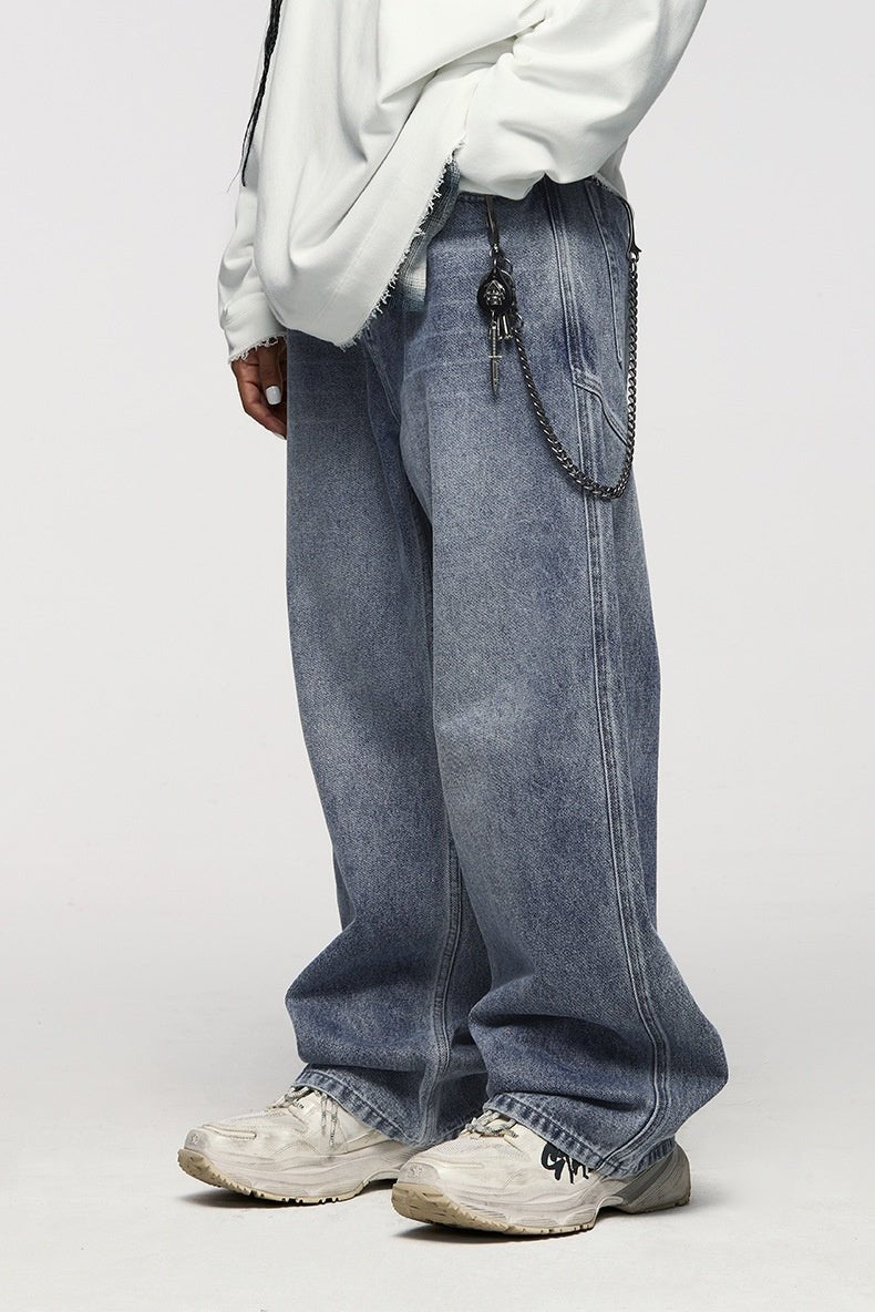 Fashion Street Loose Casual Pants for Men - Straight Fit