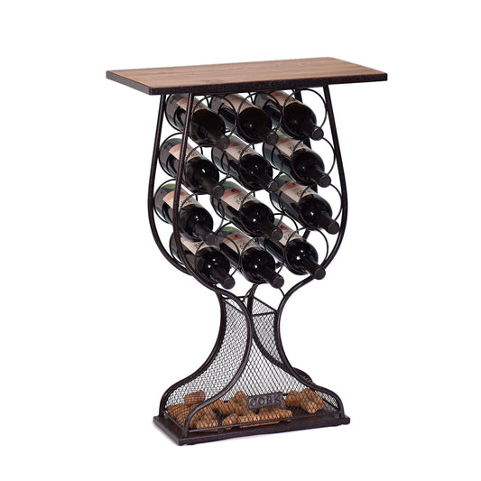 76CM WINE RACK TABLE