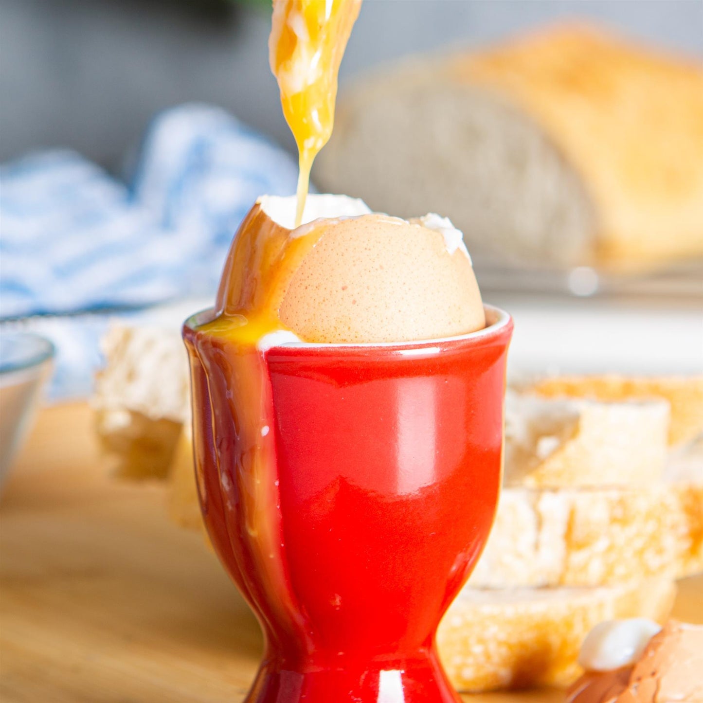 Coloured Stoneware Egg Cups - Pack of Two