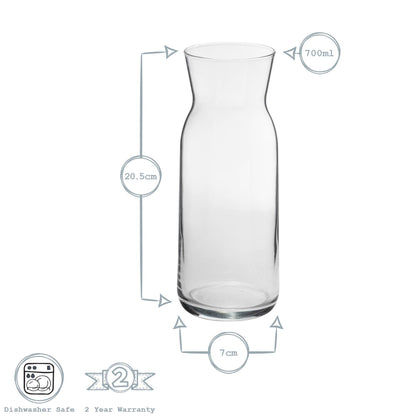 700ml Brocca Glass Carafe with Silicone Lid