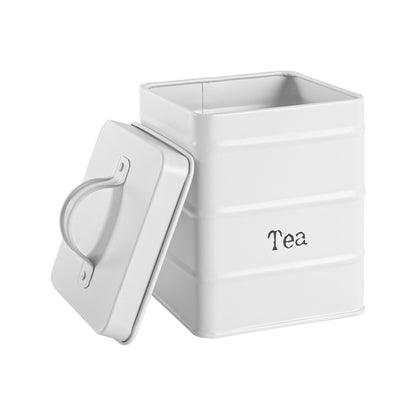 Vintage Metal Tea Canister