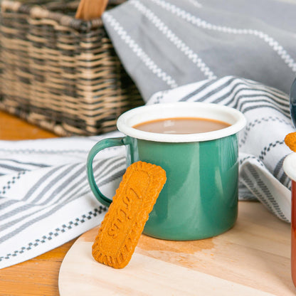 375ml Coloured Enamel Mugs - Pack of Six