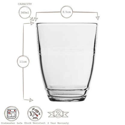 360ml Gigogne Highball Glasses - Pack of 6