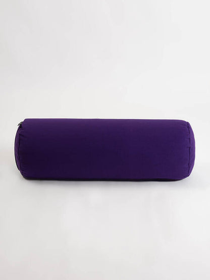 Yoga Studio Organic Cotton Buckwheat Lotus Meditation Bolster Cushion
