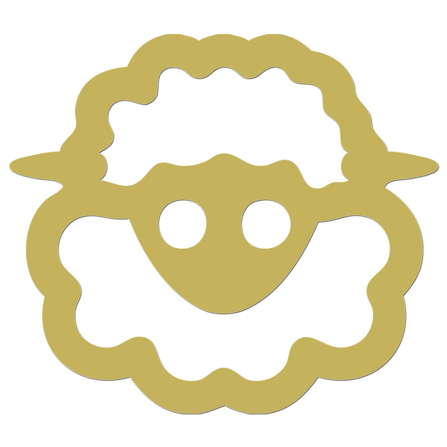 Funny Cartoon Sheep Iron On HTV Transfer