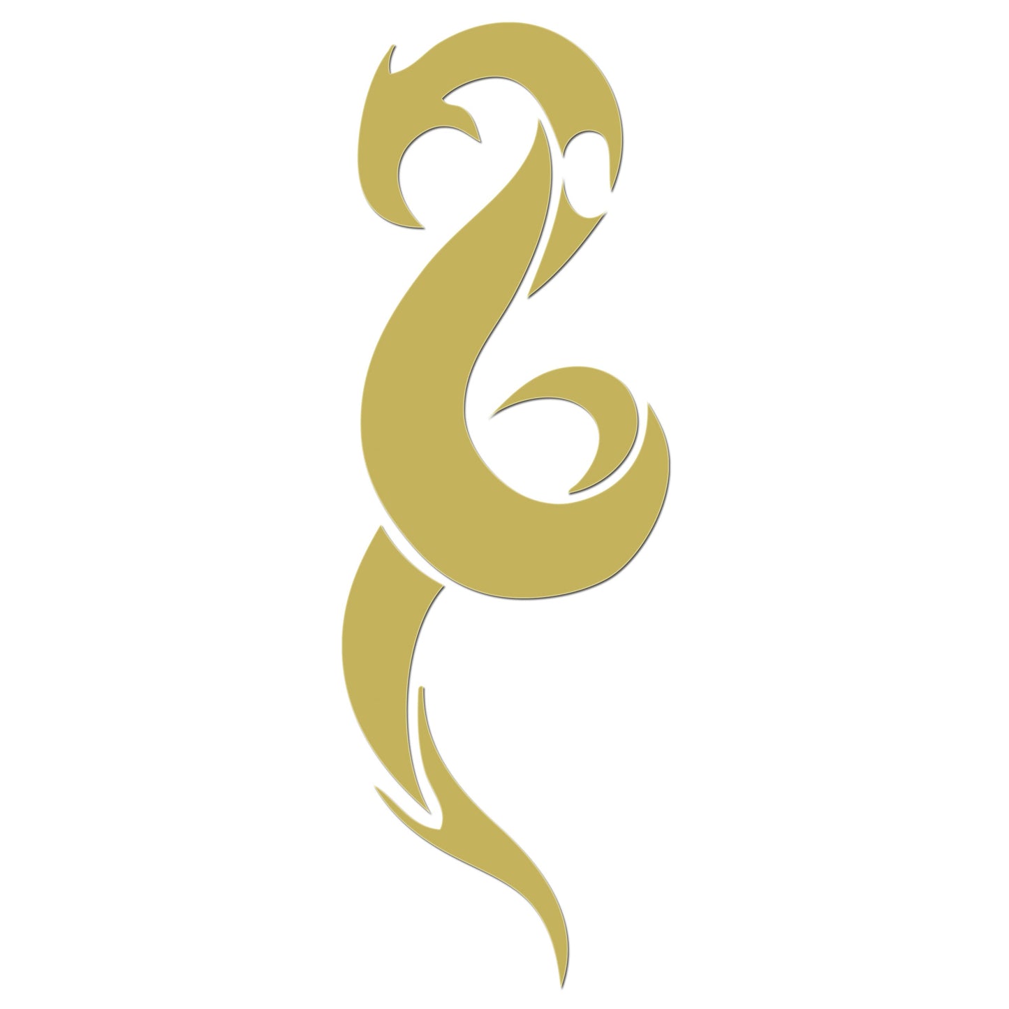 Chinese Dragon Iron On HTV Transfer