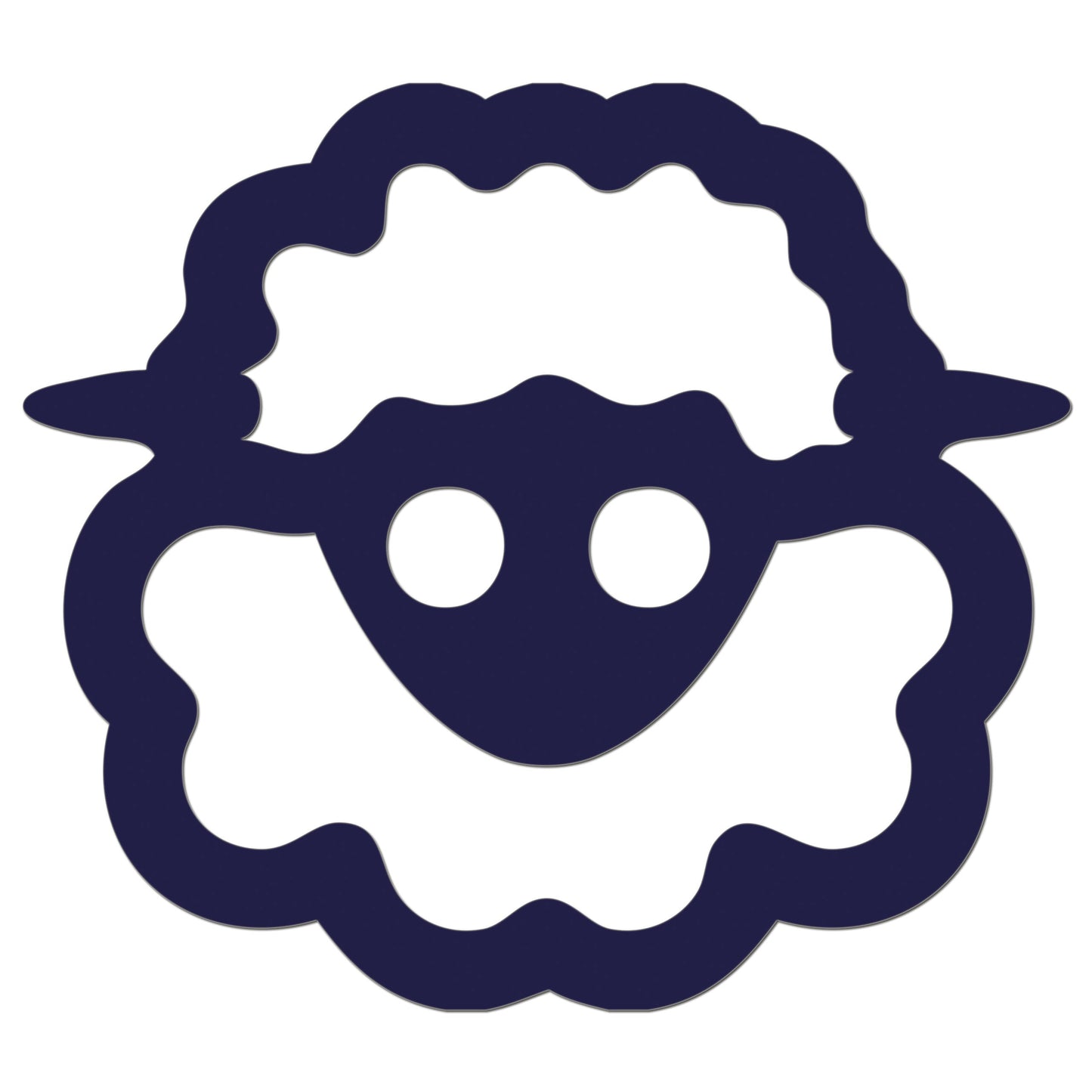 Funny Cartoon Sheep Iron On HTV Transfer