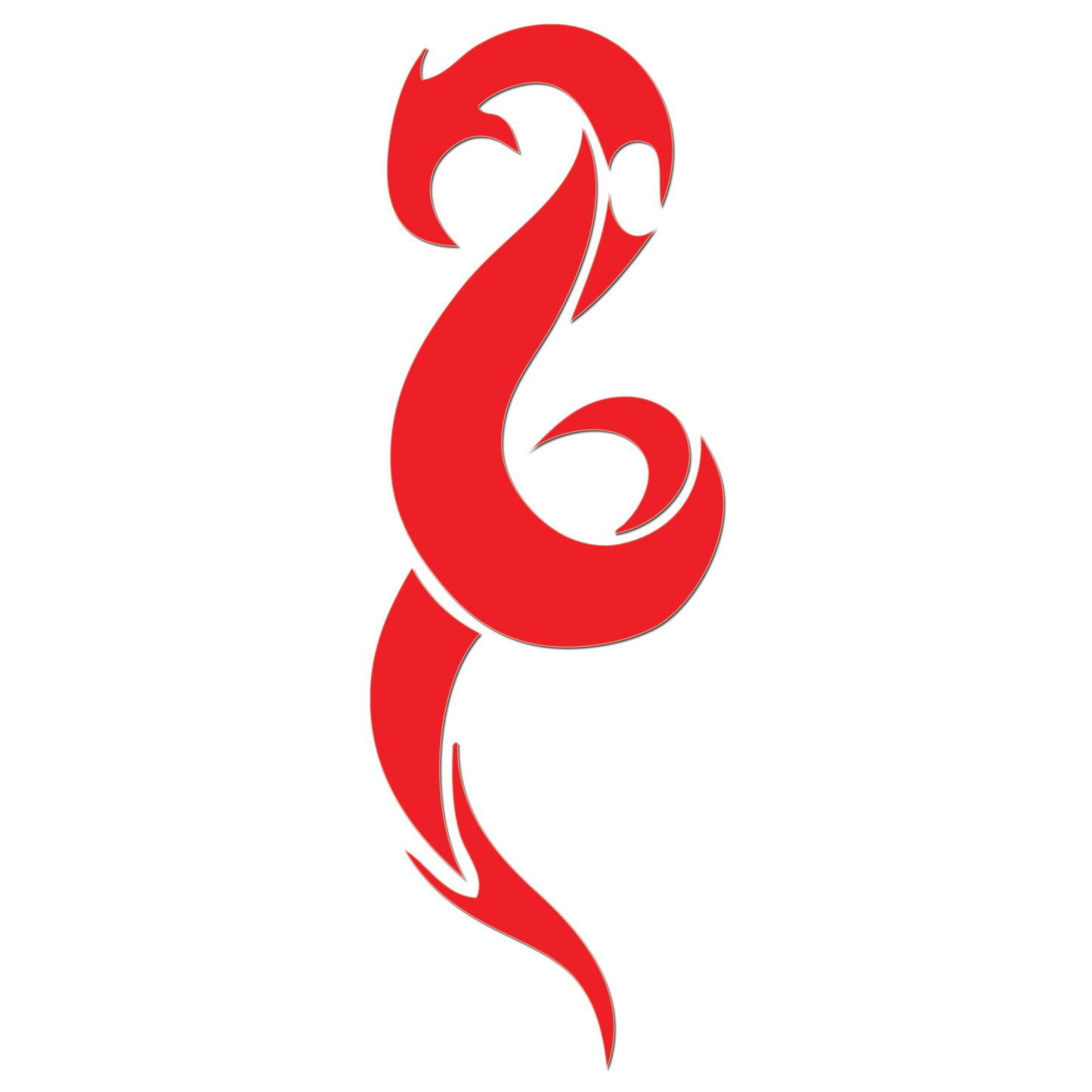 Chinese Dragon Iron On HTV Transfer