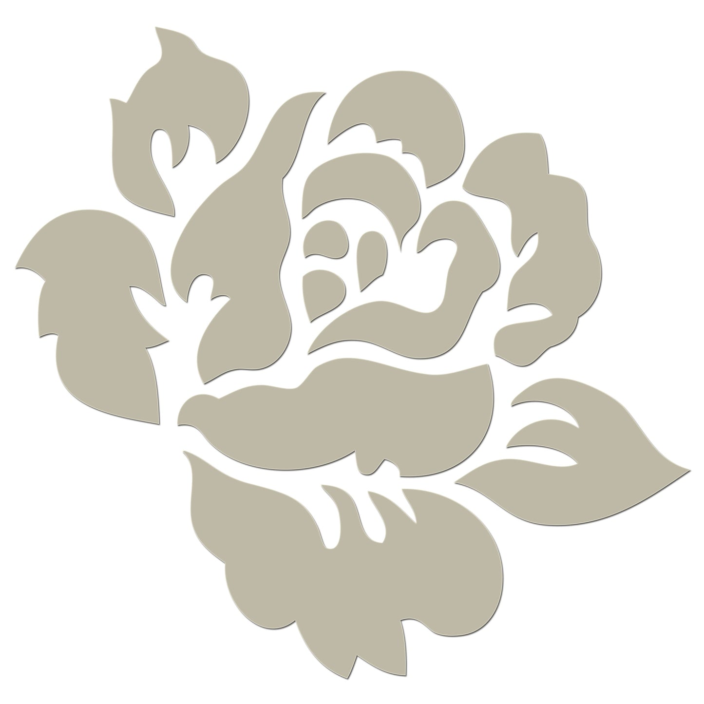 English Rose Iron On HTV Transfer