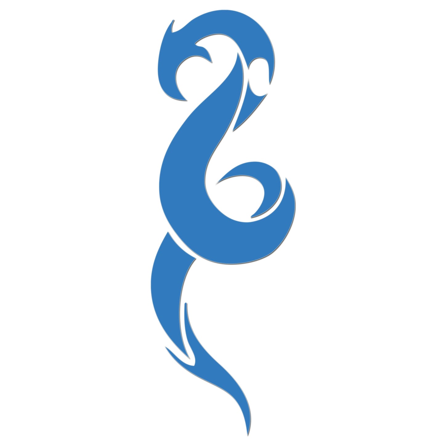 Chinese Dragon Iron On HTV Transfer