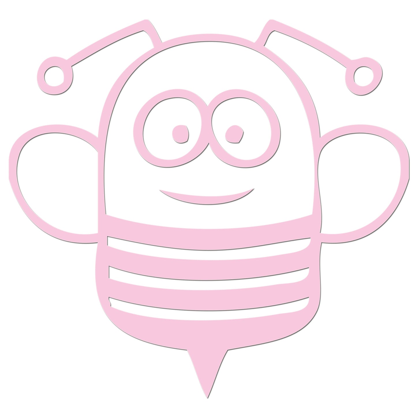 Funny Cartoon Bee Iron On HTV Transfer