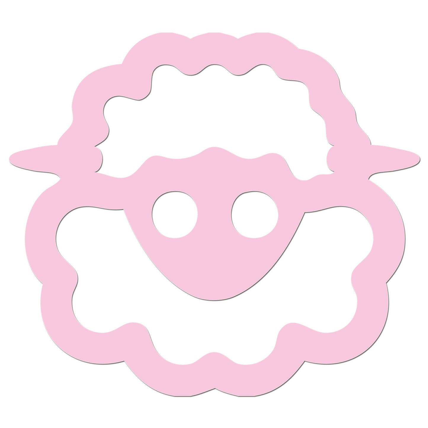 Funny Cartoon Sheep Iron On HTV Transfer