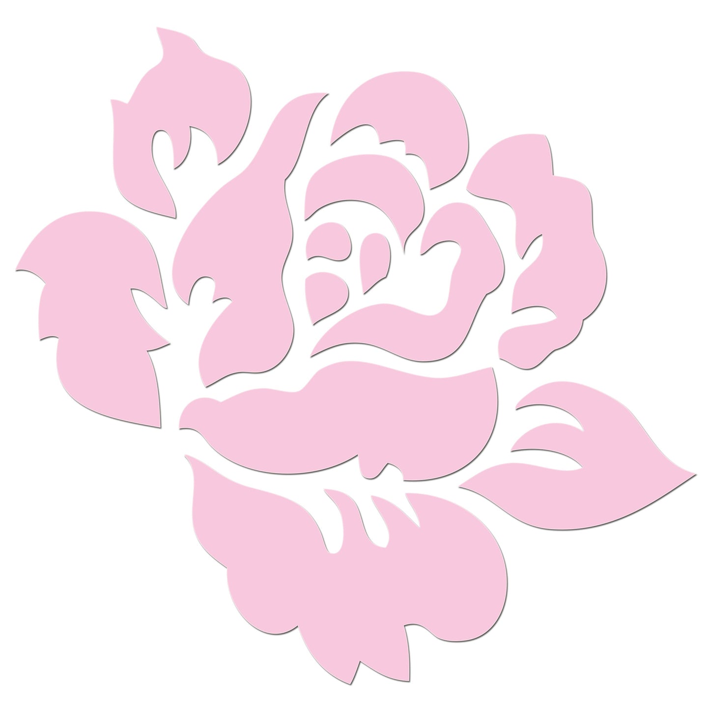 English Rose Iron On HTV Transfer