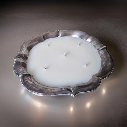 Flower-Shaped Bowl Candle