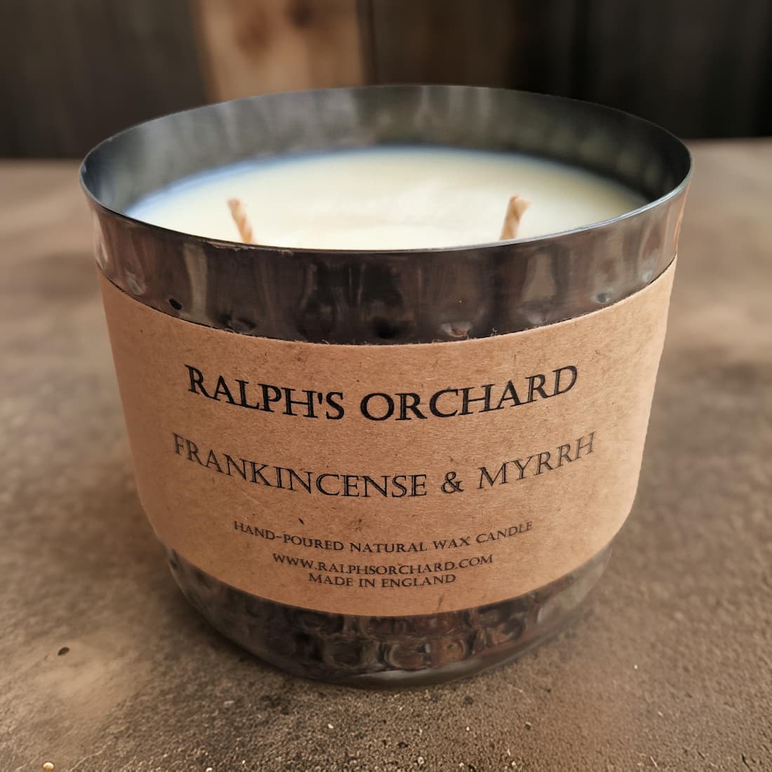 Frankincense & Myrrh Scented Candle