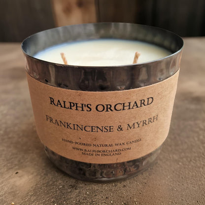 Frankincense & Myrrh Scented Candle