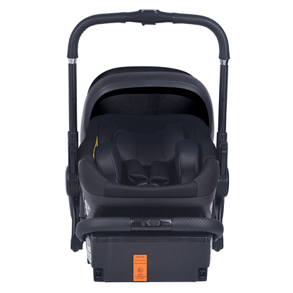 For Your Little One Qubi Infant Car Seat & Stroller 7 Piece Bundle - Eclipse Black