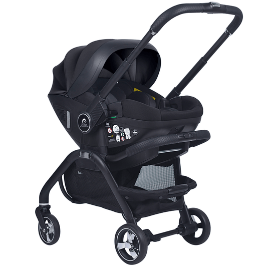 For Your Little One Qubi Infant Car Seat & Stroller - Eclipse Black