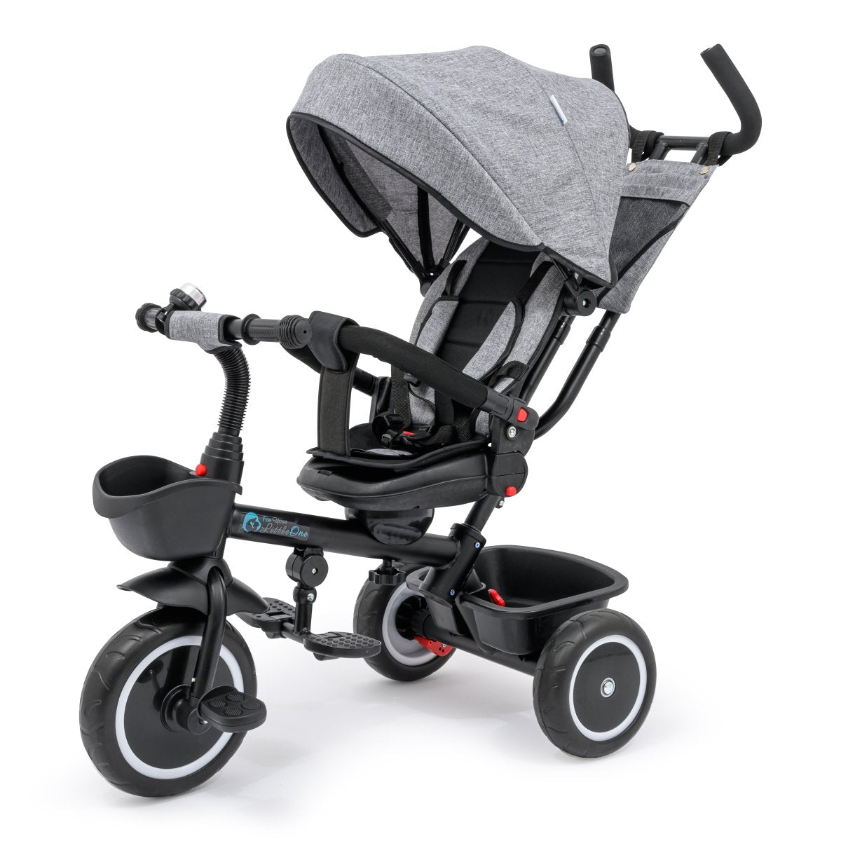 Foryourlittleone 6 in 1 Trike V3 - Grey (9 months - 5 years)