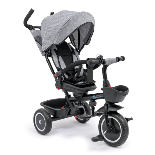 Foryourlittleone 6 in 1 Trike V3 - Grey (9 months - 5 years)