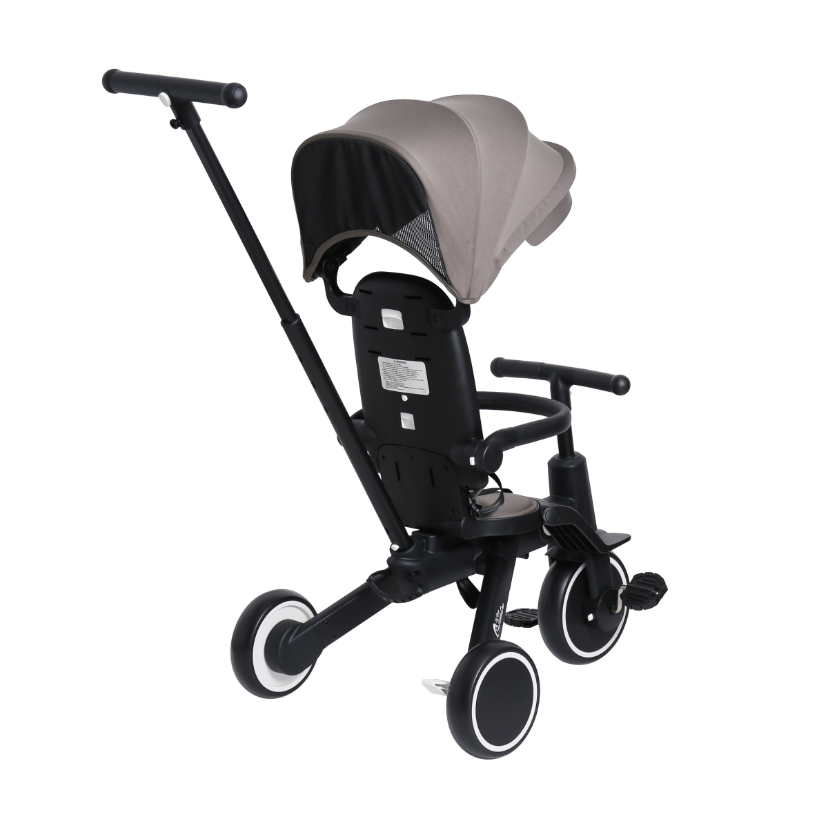 Foryourlittleone Xplor 6 in 1 Foldable Trike - Grey Olive (10m-4y)