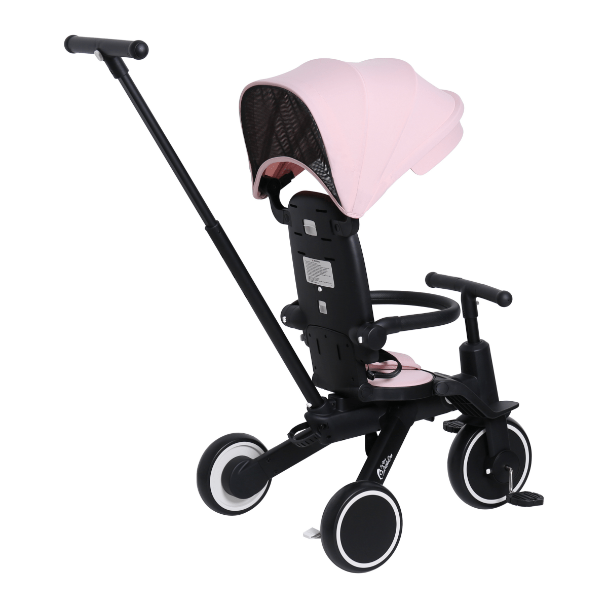 Foryourlittleone Xplor 6 in 1 Foldable Trike - Pastel Pink (10m-5y)