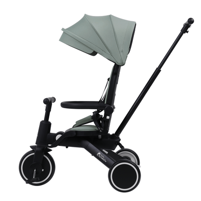 Foryourlittleone Xplor Ultimate 6 in 1 Foldable Trike - Green (10m-4y)