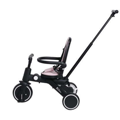 Foryourlittleone Xplor Plus 6 in 1 Foldable Trike - Pastel Pink (10m-4y)