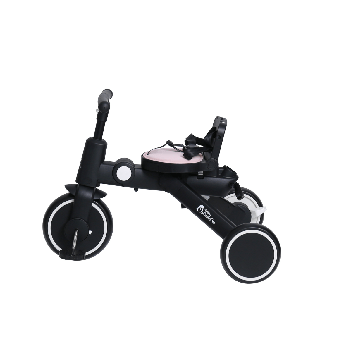 Foryourlittleone Xplor Plus 6 in 1 Foldable Trike - Pastel Pink (10m-4y)
