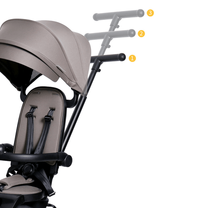 Foryourlittleone Xplor Plus 6 in 1 Foldable Trike - Grey Olive (10m-5y)