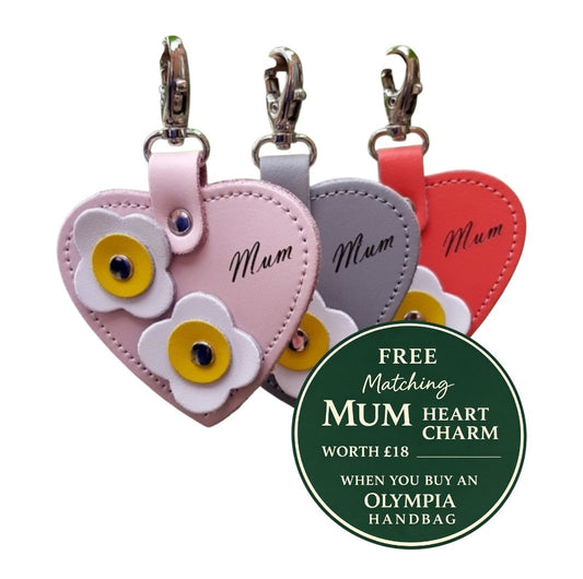 Olympia Handmade Leather Bag - Sage Green