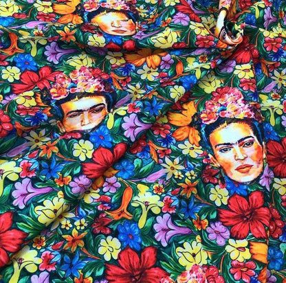 Frida Flowers Outdoor Fabric