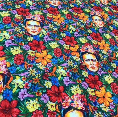Frida Flowers Outdoor Fabric