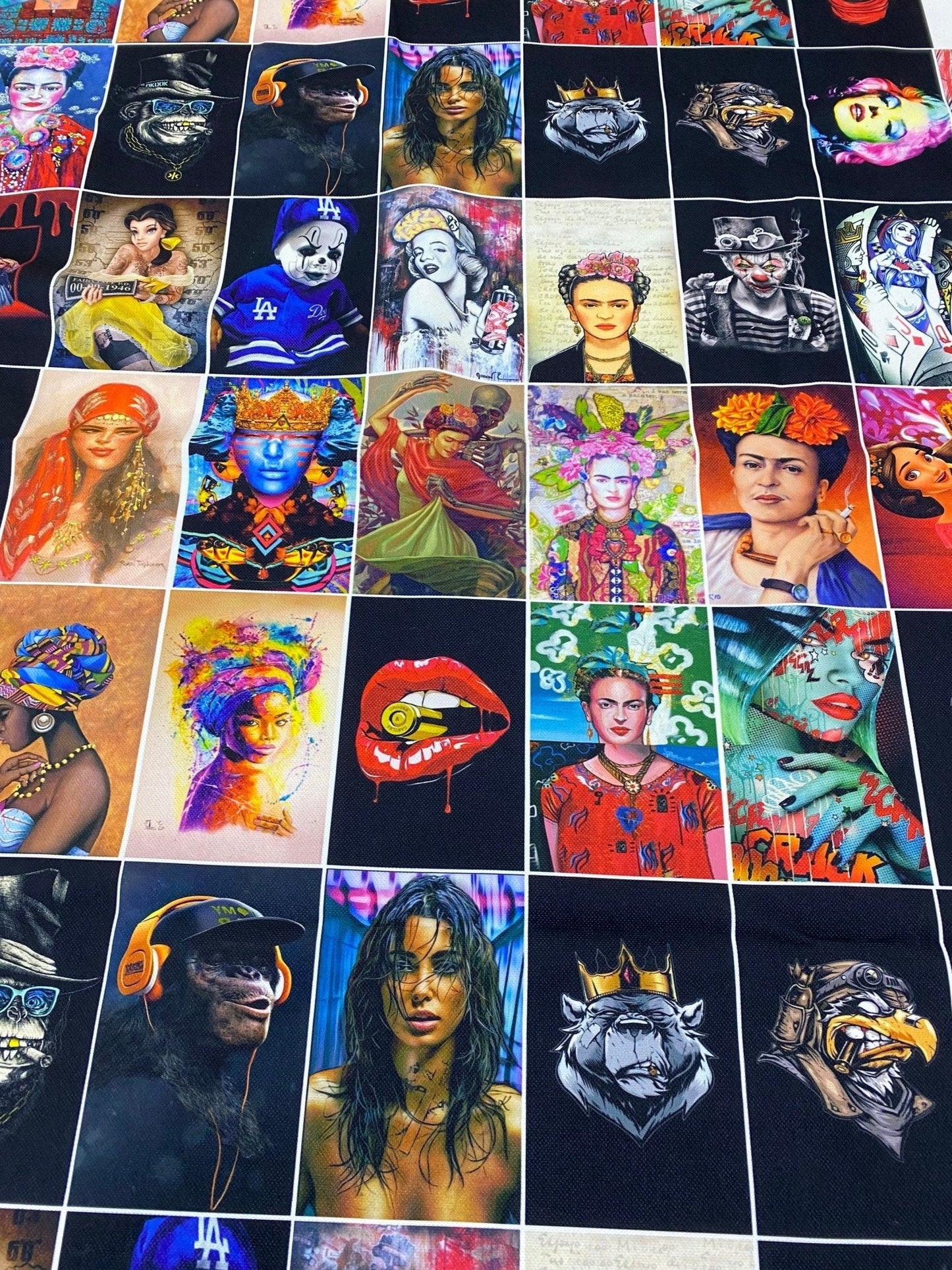 Frida Kahlo Upholstery Fabric