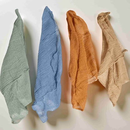 Reusable Gauze Furoshiki Gift Wrap – Hand-Dyed Fabric